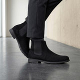 BOTINES SIENA HOMBRE 9423 SUEDE NEGRO