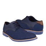 ZAPATOS CASUALES CABALLERO STYLO 20022 TEXTIL AZUL