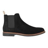 BOTINES TRIPLES HOMBRE 35800 GAMUZA NEGRO