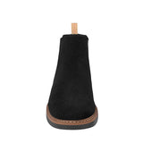 BOTINES TRIPLES HOMBRE 35800 GAMUZA NEGRO