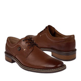 ZAPATOS STYLO HOMBRE 488 PIEL CAFÉ