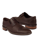 ZAPATOS STYLO HOMBRE 491 PIEL CAFÉ