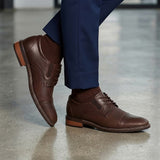 ZAPATOS STYLO HOMBRE 491 PIEL CAFÉ
