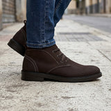 BOTINES STYLO HOMBRE 3075 BUCK CAFÉ - Café / 25