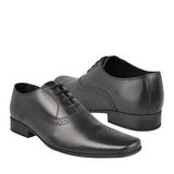ZAPATOS DE VESTIR STYLO 148-M PIEL NEGRO