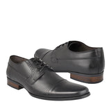ZAPATOS CASUALES STYLO 65-PS PIEL NEGRO