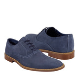 ZAPATOS CASUALES STYLO 400 GAMUZA AZUL