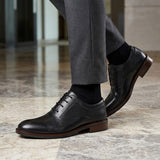 ZAPATOS STYLO HOMBRE 2673-1PG PIEL NEGRO