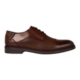ZAPATOS STYLO HOMBRE 1053-1PG PIEL CAFÉ