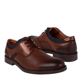 ZAPATOS STYLO HOMBRE 1050-3PC PIEL CAFÉ