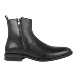 BOTINES STYLO HOMBRE 7503-1 PIEL NEGRO