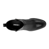 BOTINES STYLO HOMBRE 7503-1 PIEL NEGRO