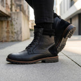 BOTINES JEEP HOMBRE 903-50 PIEL NEGRO