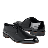 Zapatos Siena para hombre, color charol negro, corrida 25-29