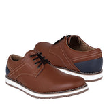 ZAPATOS CABALLERO SIENA 611 PIEL CAFÉ