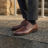 ZAPATOS SIENA HOMBRE 3012 PIEL CAFÉ