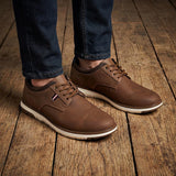 ZAPATOS CASUALES CABALLERO MADISON 728602 SIMIPIEL CAFÉ