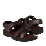 SANDALIAS CABALLERO CAPA DE OZONO 611501 SIMIPIEL CAFÉ