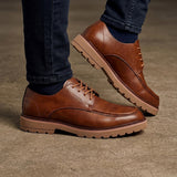 MOCASINES CAPA DE OZONO HOMBRE 677301 SIMIPIEL CAFÉ