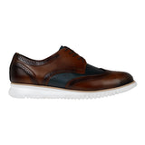 ZAPATOS CASUALES CABALLERO STYLO 1630-01 PIEL CAFÉ