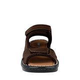 HUARACHES CABALLERO STYLO 650 PIEL CAFÉ