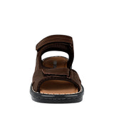 HUARACHES CABALLERO STYLO 650 PIEL CAFÉ