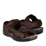 HUARACHES CABALLERO STYLO 650 PIEL CAFÉ