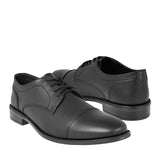 ZAPATOS STYLO HOMBRE 10626 SIMIPIEL NEGRO