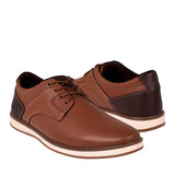 ZAPATOS CASUALES STYLO HOMBRE 2300 SIMIPIEL CAFƒ