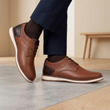 ZAPATOS CASUALES STYLO HOMBRE 2300 SIMIPIEL CAFÉ