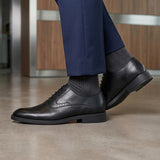 ZAPATOS STYLO HOMBRE 33503 SIMIPIEL NEGRO
