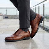 ZAPATOS STYLO HOMBRE 238 PIEL CAFÉ