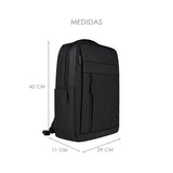 BACKPACK UNISEX CHARLY 8068152000 TEXTIL NEGRO