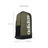 BACKPACK UNISEX ADIDAS HR5344 TEXTIL VERDE