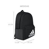 BACKPACK UNISEX ADIDAS HG0349 TEXTIL NEGRO