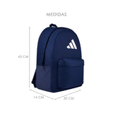 MOCHILA UNISEX ADIDAS IS7049 TEXTIL AZUL