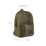 MOCHILA UNISEX ADIDAS IS7042 TEXTIL VERDE