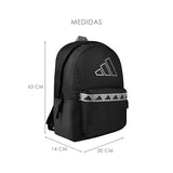 MOCHILA ADIDAS UNISEX JY1058 TEXTIL NEGRO