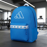Mochila Adidas, color textil azul, talla única
