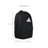 MOCHILA ADIDAS UNISEX JI8081 TEXTIL NEGRO