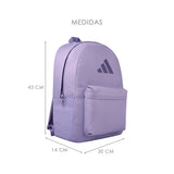 MOCHILA ADIDAS UNISEX KQ6740 TEXTIL MORAD