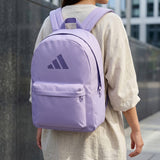 MOCHILA ADIDAS UNISEX KQ6740 TEXTIL MORAD