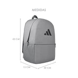 MOCILA ADIDAS UNISEX JD3092 TEXTIL GRIS