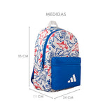 MOCHILA INFANTIL ADIDAS UNISEX JV5163 TEXTIL AZUL