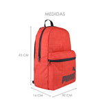 BACKPACK UNISEX PUMA 9011802 TEXTIL ROJO