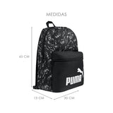 BACKPACK UNISEX PUMA PHASE 7994807 TEXTIL NEGRO