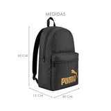 MOCHILA PUMA UNISEX 9116403 TEXTIL NEGRO