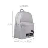 MOCHILA PUMA UNISEX 9116422 TEXTIL GRIS