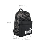MOCHILA PUMA UNISEX 9116905 TEXTIL NEGRO