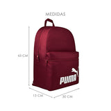 MOCHILA PUMA UNISEX 9116446 TEXTIL VINO